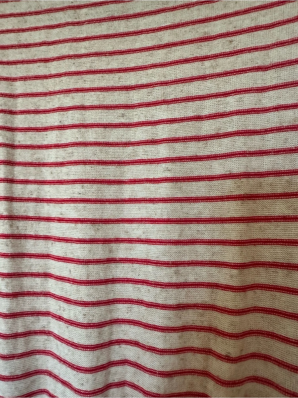 Anthropologie Weston Wear Land of Springs Cream and Red Striped Dress size large - Picture 10 of 13